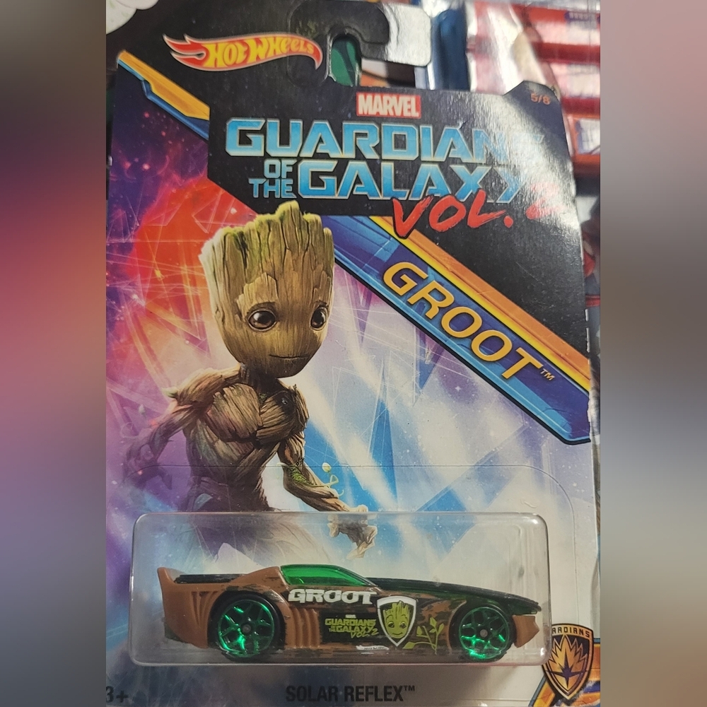 Hot Wheels Guardians of the Galaxy Vol.2 Groot Marvel Die Cast Car New